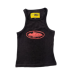 Corteiz Allstarz Black/Red Tank Top