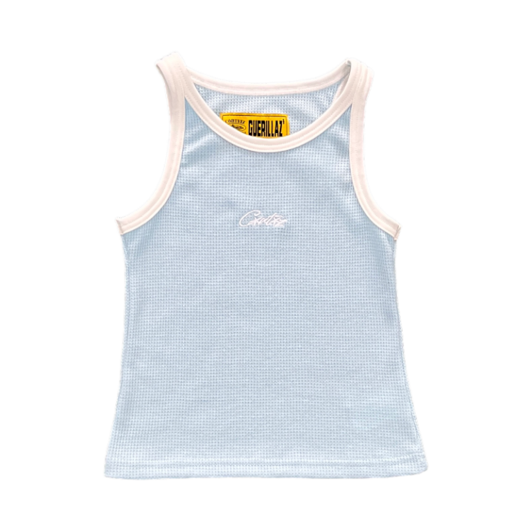 Corteiz Contrast Allstarz Tank Top Blue