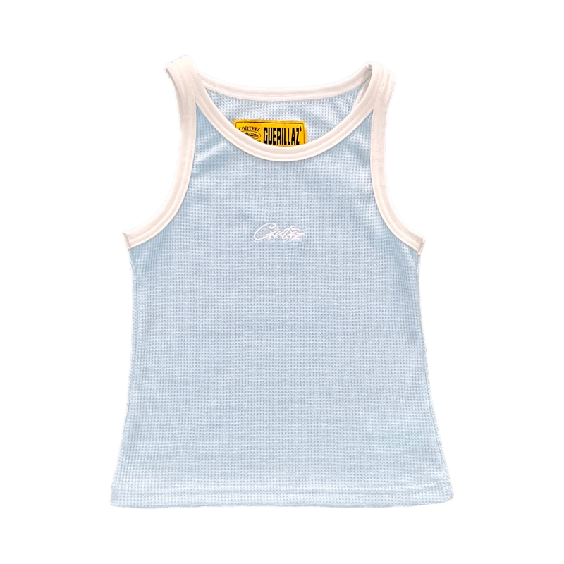 Corteiz Contrast Allstarz Tank Top Blue