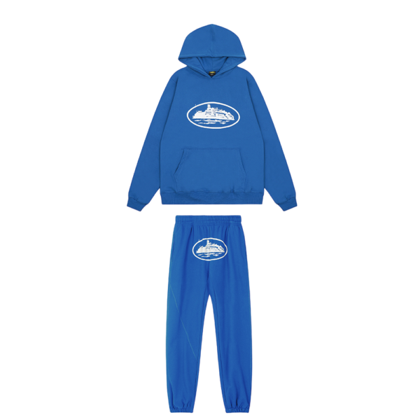Corteiz Alcatraz Tracksuit Royal Blue