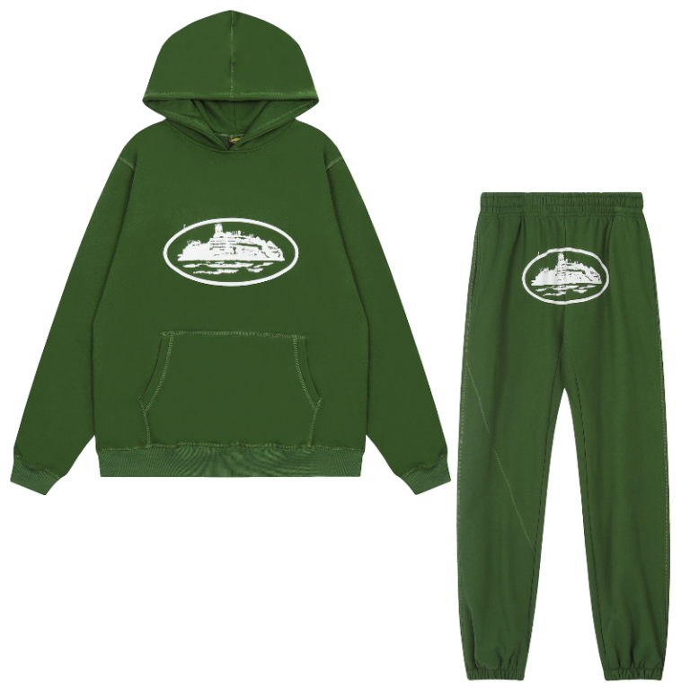 Corteiz Superior Tracksuit Green