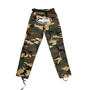 Corteiz Guerillaz Camo Cargo Woodland