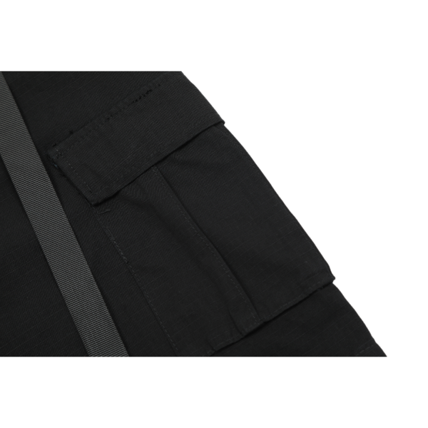 Corteiz Alcatraz Cargo Shorts Black