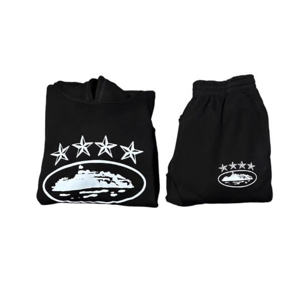 Corteiz Tracksuit Black 5 Starz Alcatraz