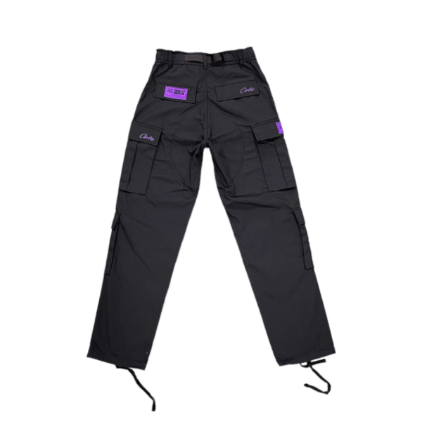 Corteiz Purp Guerilaz Cargo Black/
