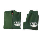 Corteiz Gasolina Tracksuit Dark Green