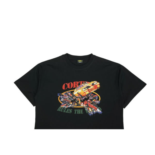 Corteiz Car Crash T-Shirt Black
