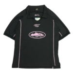 Corteiz Black Talismo Football T-Shirt