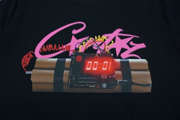 Corteiz No Time For Luv T-Shirt Purple/Black