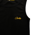Black Corteiz Allstarz Essential Tank Top