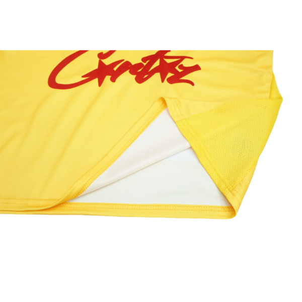 Corteiz Club RTW Football T-Shirt Yellow