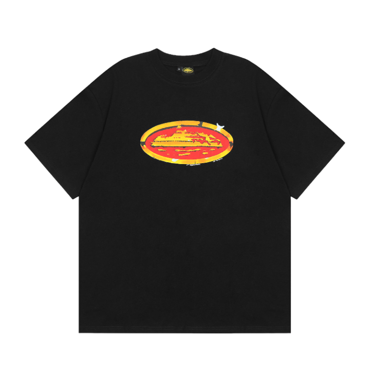 Corteiz Shiny Alcatraz T-Shirt Black
