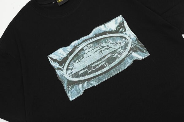 Corteiz Vacuum Sealed Black T-Shirt