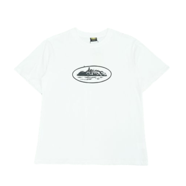 Corteiz OG Island Logo T-Shirt White