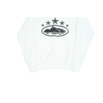Corteiz 5 Starz Alcatraz Hoodie White