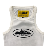 Corteiz Allstarz White/Black Tank Top