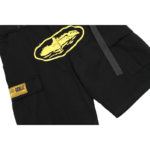 Corteiz Alcatraz Cargo Shorts Black