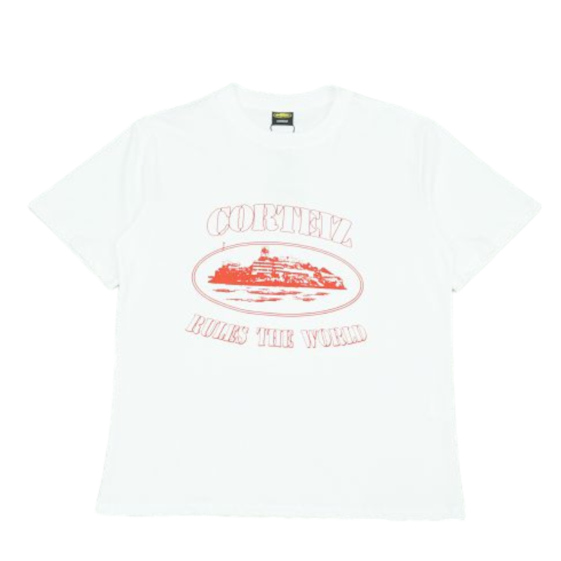 Corteiz Rules The World T-Shirt White
