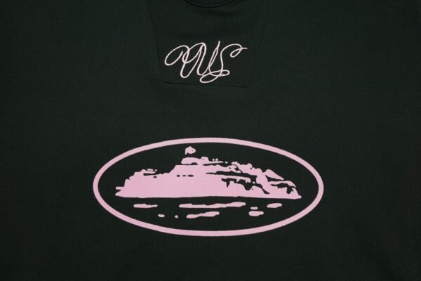 Corteiz Talismo Football T-Shirt Black/Pink