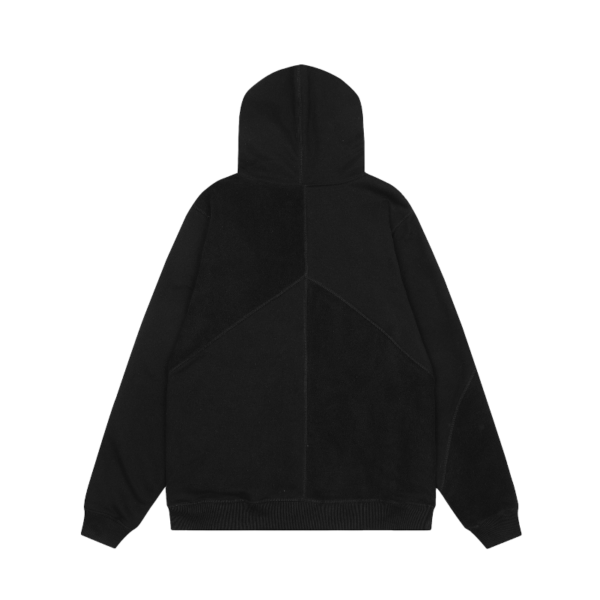 Corteiz Superior Black V2 Zip-Up Hoodie