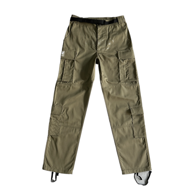 Corteiz Guerillaz Cargo Clay Olive Pants