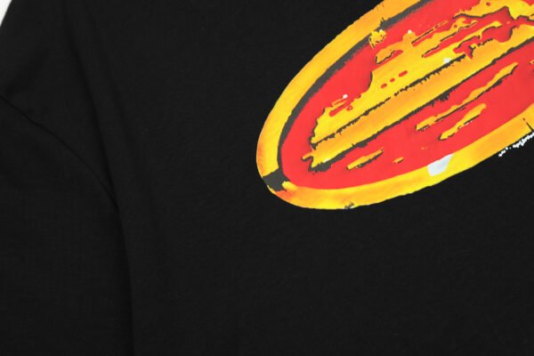 Corteiz Black Shiny Black Alcatraz T-Shirt