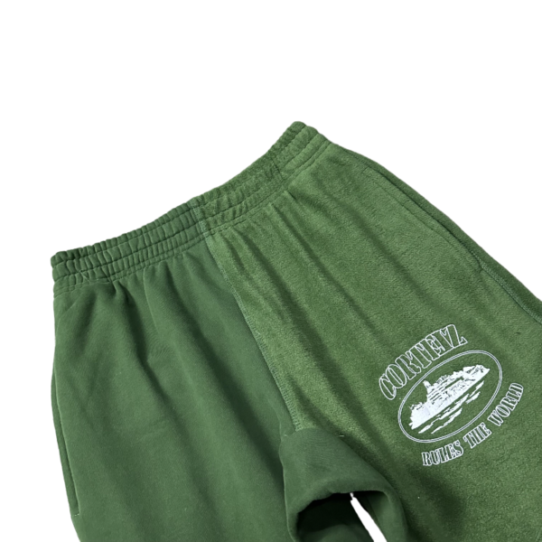 Corteiz Green Superior V2 Sweatpants Forest