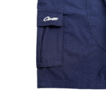 Corteiz Alcatraz Cargo Navy Blue Shorts