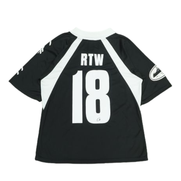 Black Corteiz Allstarz Football T-Shirt