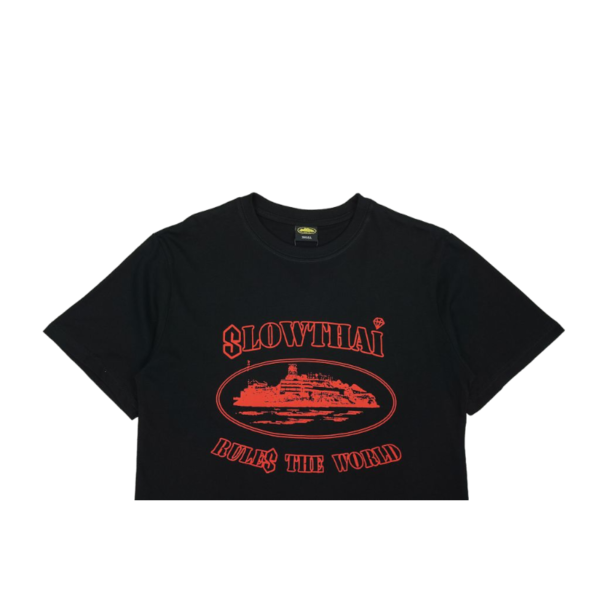 Corteiz Black OG Alcatraz T-Shirt