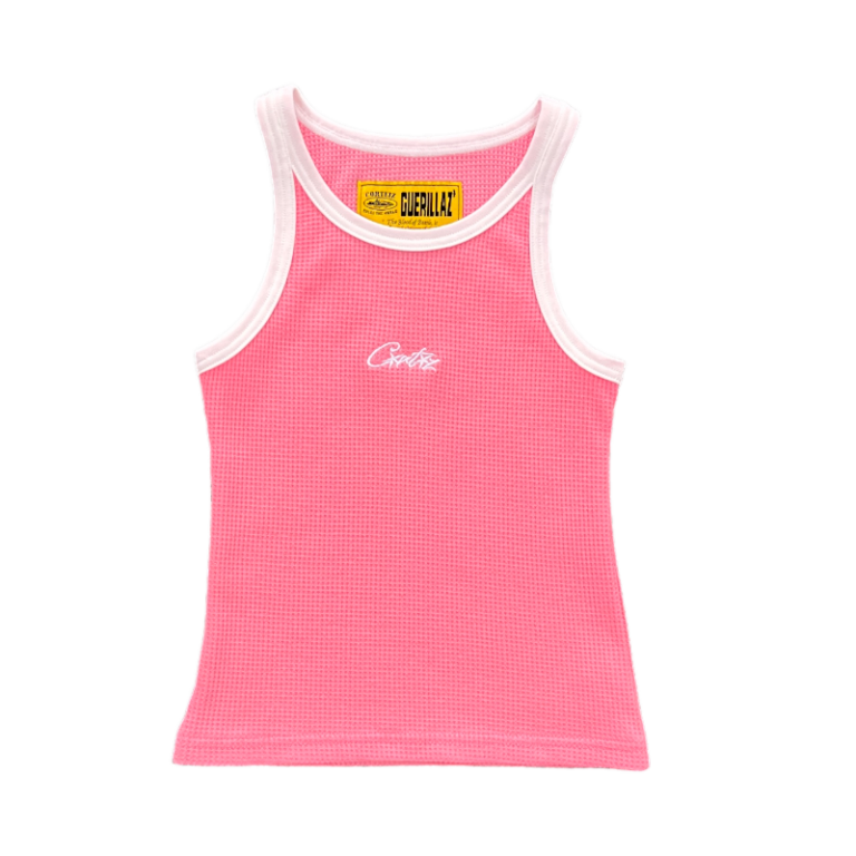 Pink Corteiz Contrast Allstarz Tank Top