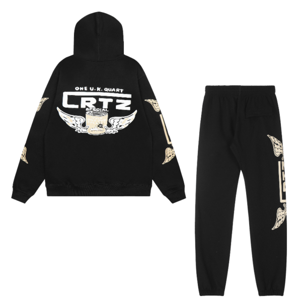 Corteiz Gasolina Black Tracksuit