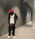 Corteiz Guerillaz Black Cargos