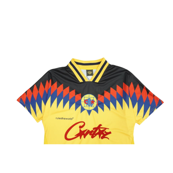 Corteiz Club RTW Football Yellow T-Shirt