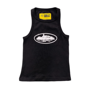 Corteiz Allstarz Black/White Tank Top