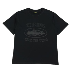 Corteiz OG Alcatraz Black T-Shirt Triple