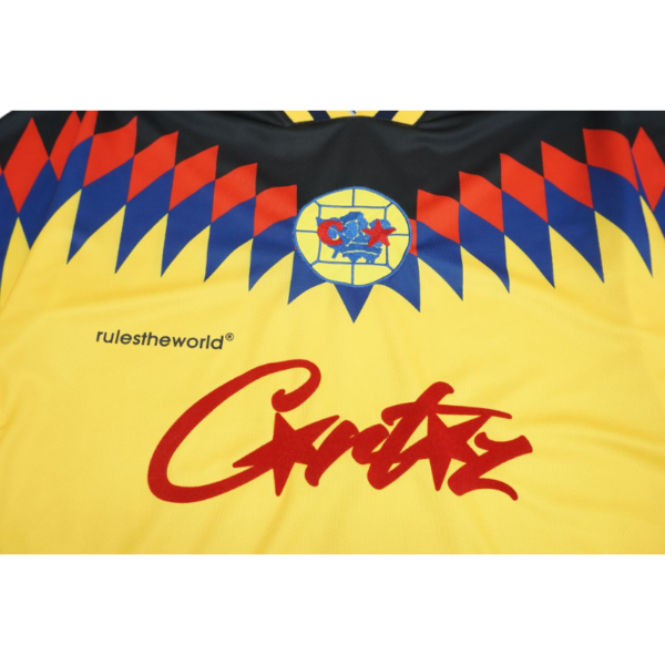 Corteiz Club RTW Football T-Shirt Yellow