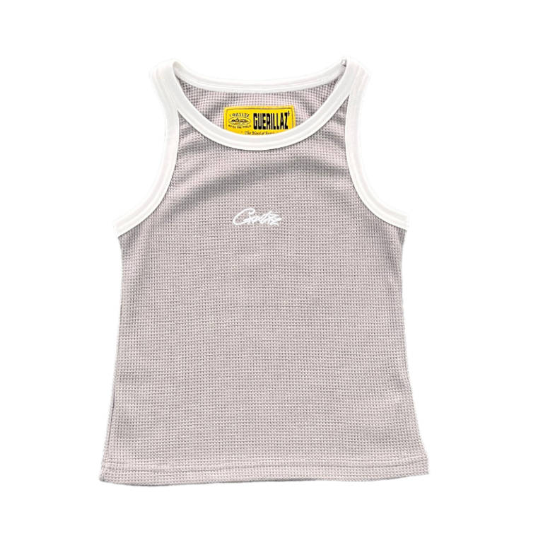 Corteiz Contrast Allstarz Tank Top Beige