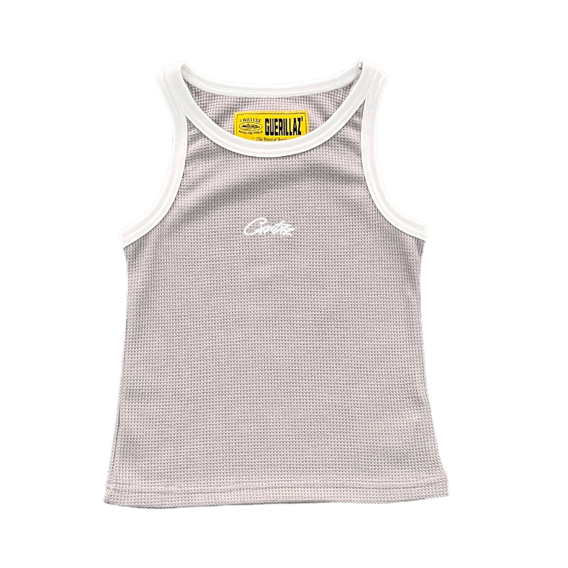 Corteiz Contrast Allstarz Tank Top Beige