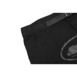 Corteiz Alcatraz Cargo Black Shorts Triple