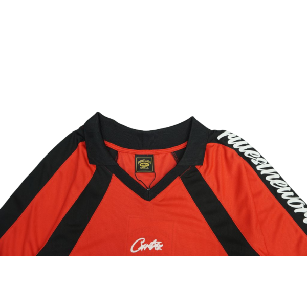 Corteiz Alcatraz Red Football T-Shirt