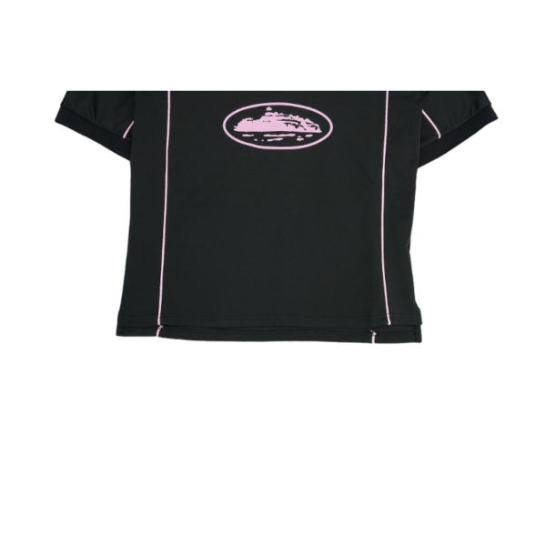 Corteiz Talismo Football Black T-Shirt