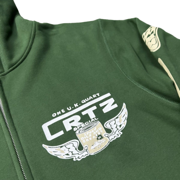 Dark Green Corteiz Gasolina Bottoms Sweatpants