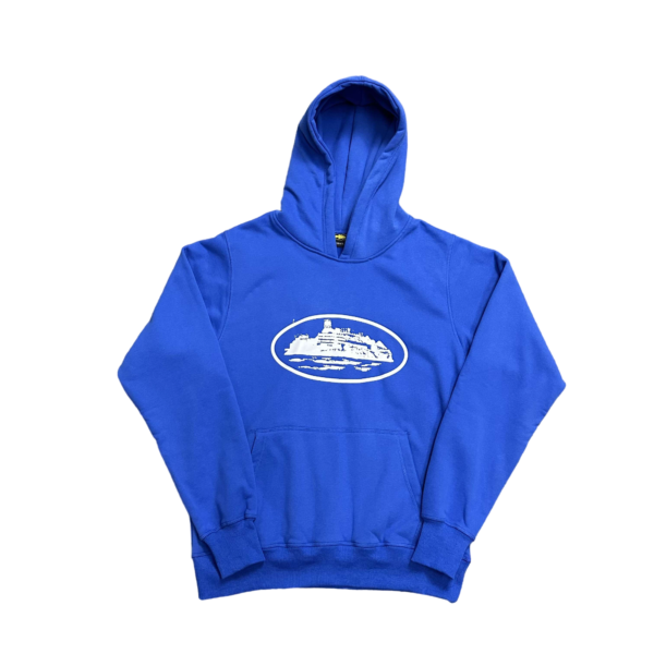 Corteiz Alcatraz Hoodie Royal Blue