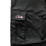 Corteiz Guerillaz Black/Pink Cargo Pant