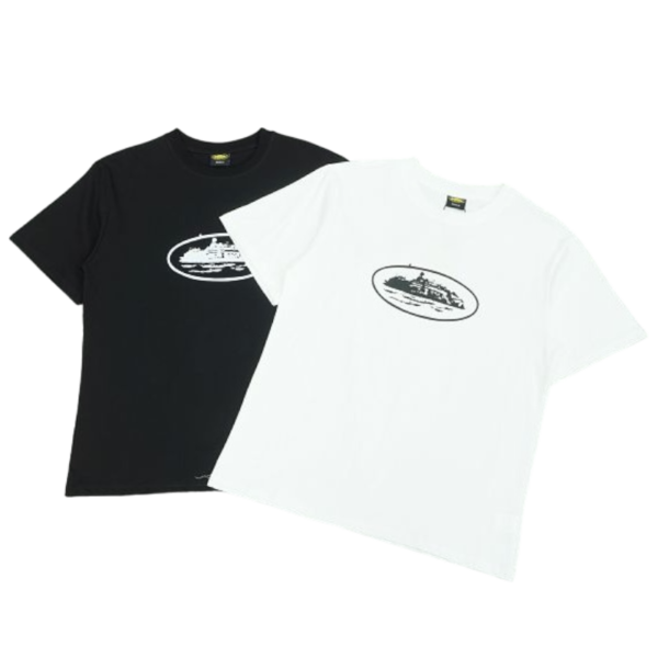 Corteiz OG Island Logo T-Shirt Black
