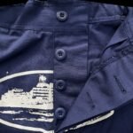 Corteiz Guerillaz Cargo Pants Navy blue