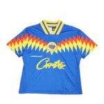 Corteiz Club RTW Football T-Shirt Blue