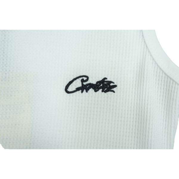 Corteiz Allstarz Essential Tank Top White