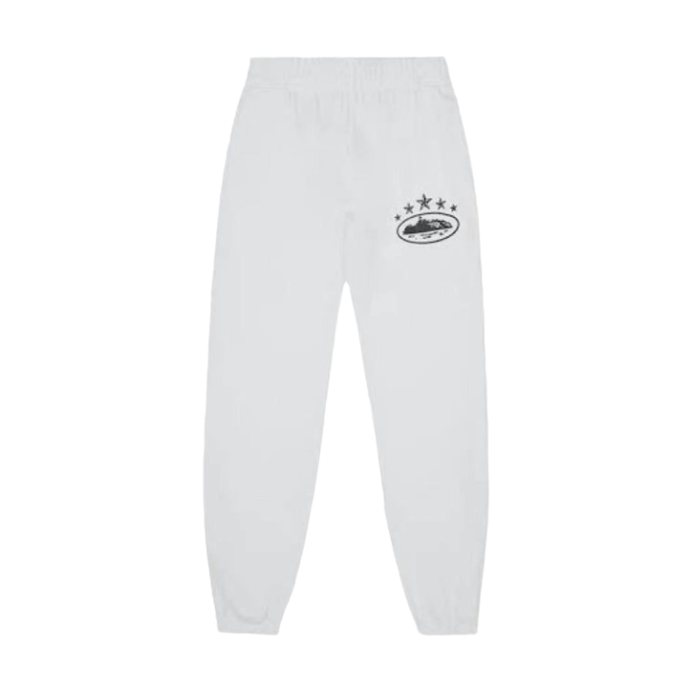 Corteiz 5 White Starz Sweatpants